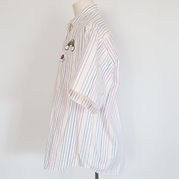 Refashioned Rainbow Blouse (M/L) - Picture 7 of 7